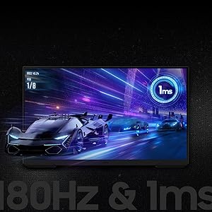 gaming monitor 1ms 180hz 175hz 165hz