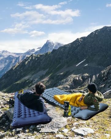 Amazon | 【より幅広・厚手】 エアーマット GODEARU キャンプ