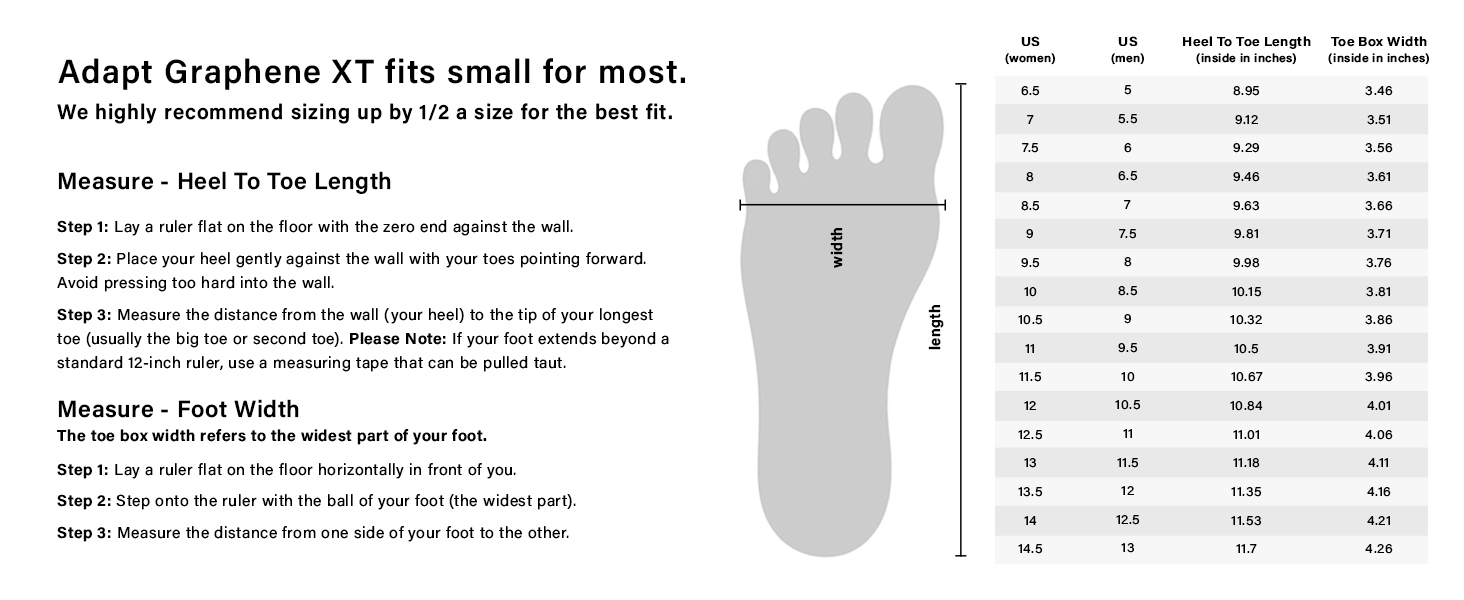 flux footwear adapt graphene