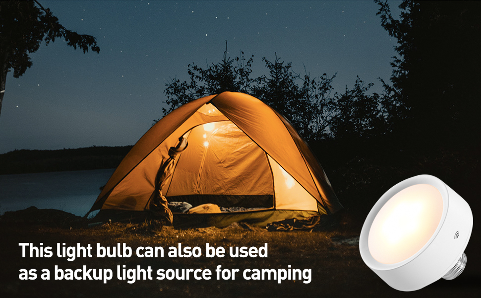 Vitnucrol 4 Pack Battery Operated Light Bulbs, AA Battery Powered LED