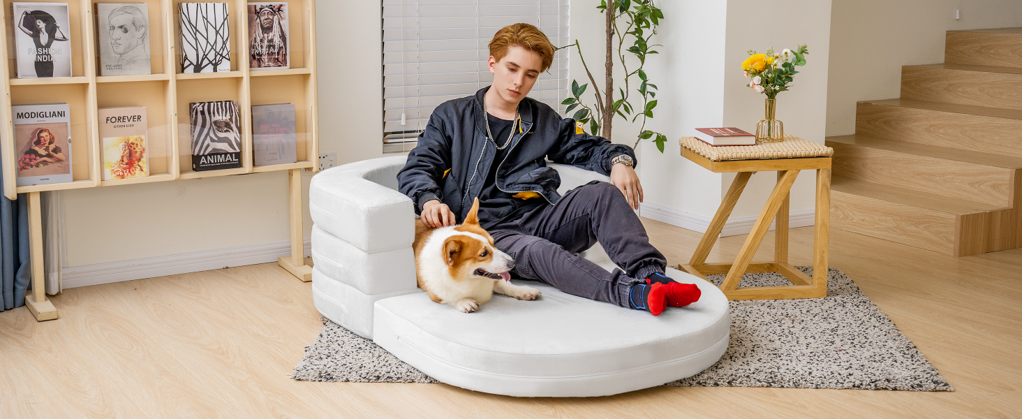 Folding Bean Bag Chair