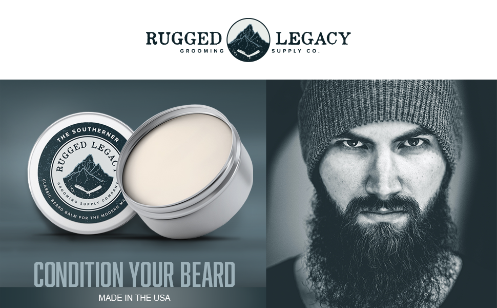 Rugged Legacy Beard Balm, The Southerner 2oz Beard Balm