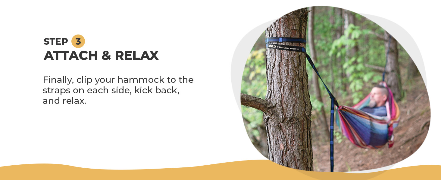 Foxelli XL Hammock Straps - Extra Long 20FT Heavy Duty No-Stretch Suspension System, 40+2 Loops, 2000 LBS Capacity, for Indoor/Outdoor Use – Set of 2 Straps & Carry Bag 14 easy setup hammock straps backpacking no stretch outdoor gear strong tree portable extra long