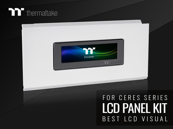 Amazon.com: Thermaltake Ceres Series Snow LCD Panel Kit, 3.9
