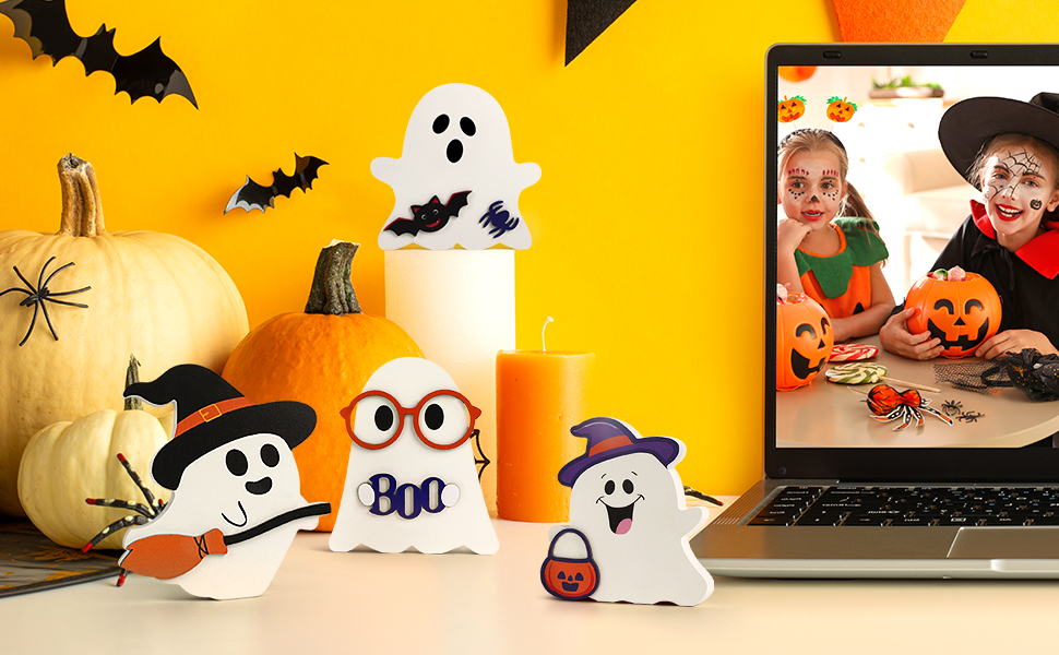 cute halloween office desk decor