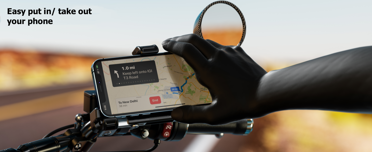 motorcyle phone mount