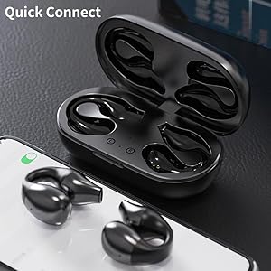 wireless earclip headphones