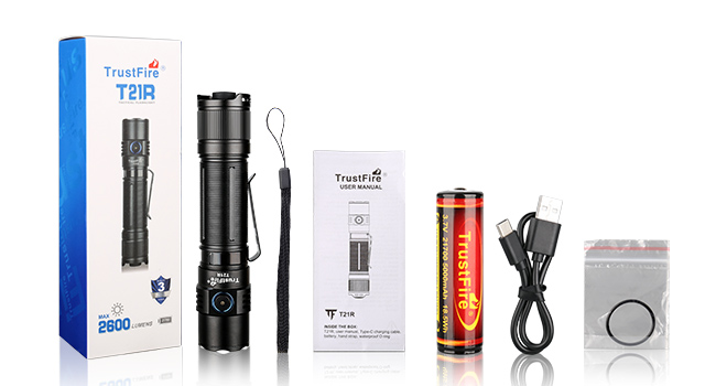 Amazon.co.jp: Trustfire T21R懐中電灯 LED フラッシュライト