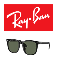 Ray-Ban RB4401D ダークグリーン RB4401D Sunglasses in Black and Dark Green - RB4401D | Ray