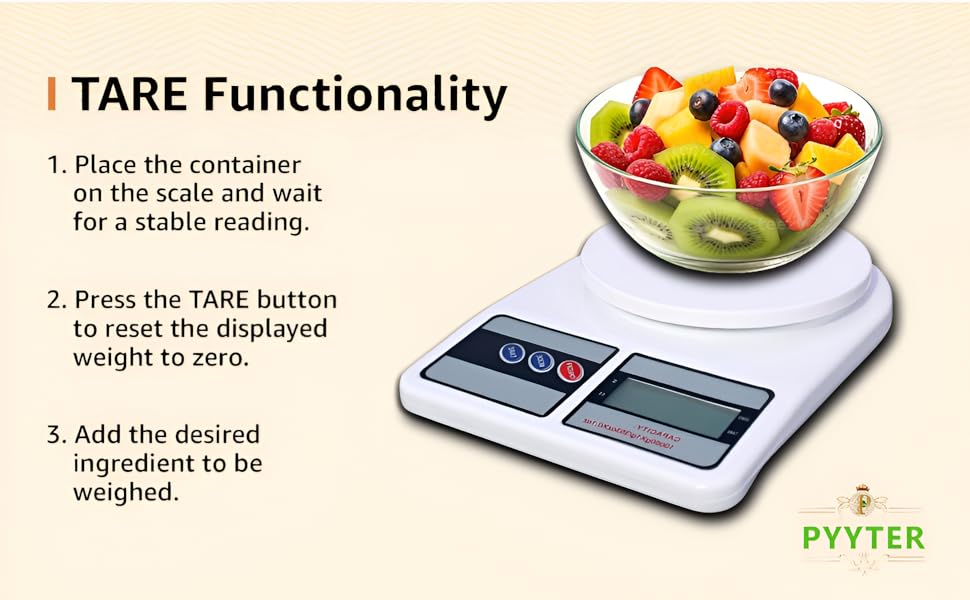 Digital Kitchen Food Weighing Scale For Healthy Living