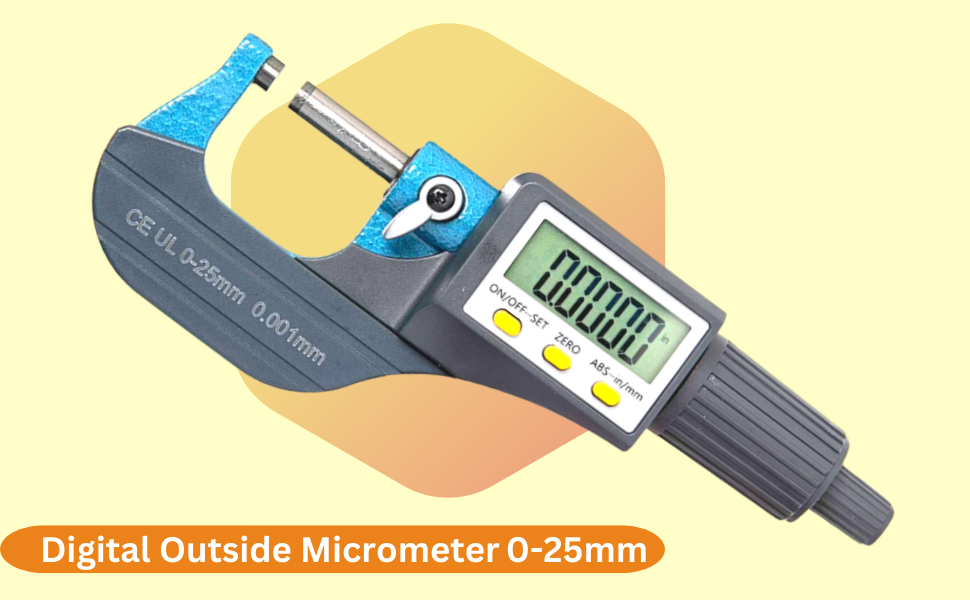 Digital Micrometer 025mm Digital Outside Micrometer 0.001mm High