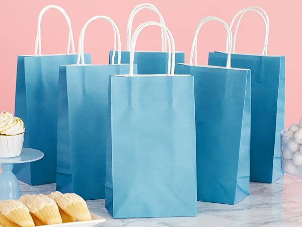 Blue Gift Bags