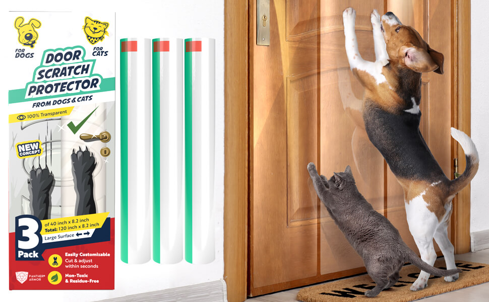 Panther Armor 3Pack Door Protector from Dog Scratching