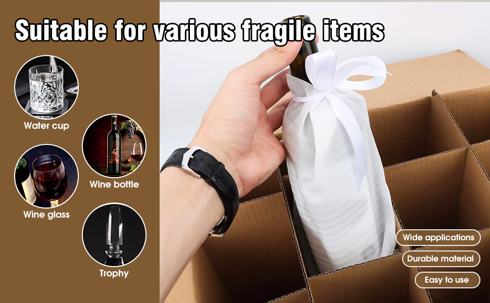 4 Set Glass Divider Kits for Moving, Dish Packing Moving