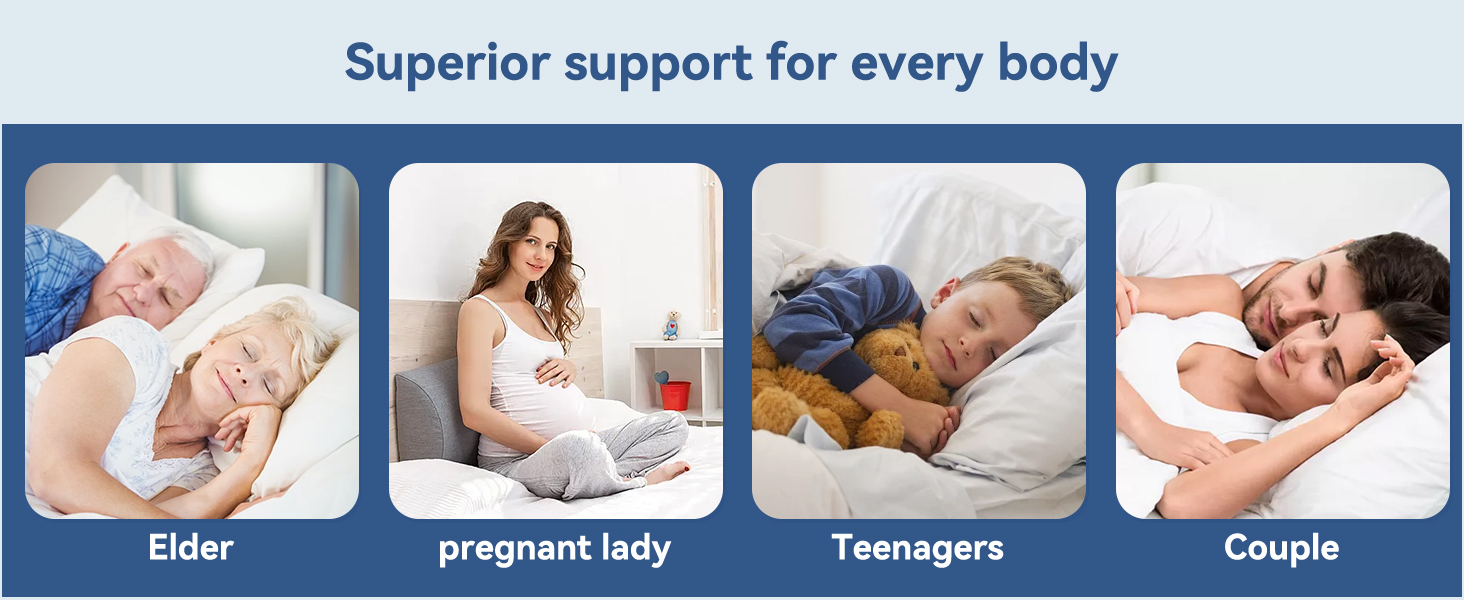 memory foam hybrid mattress in a box