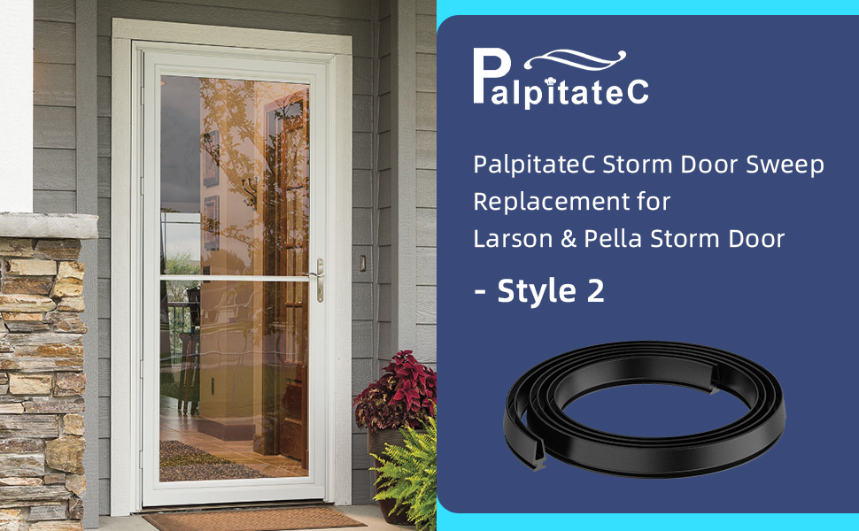 PalpitateC Storm Door Sweep Replacement for Larson Storm Door Expander