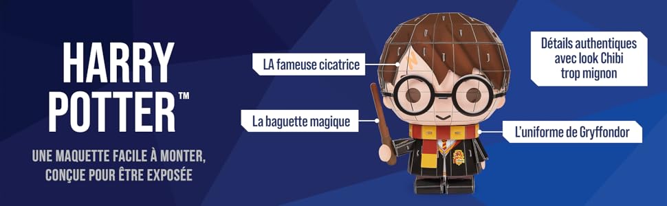 Harry Potter Puzzle Puzzle adulte Maquette Jouet enfant Puzzle enfant puzzle harry potter 4D Build