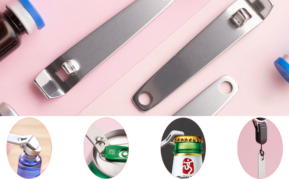 Multi-purpose bottle opener