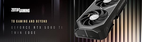 Zotac Gaming GeForce RTX 5060 Ti Graphics Card For Gamers, Content Creators, VFX, Streamers