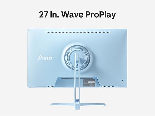 Amazon.com: Pixio PX279 Wave Blue 27 inch 240Hz Refresh Rate FHD