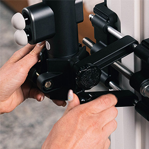 Place Massage Gun into Holder