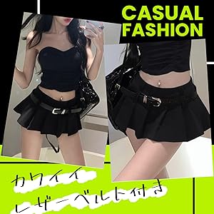 Amazon.co.jp: [シャンディニー] ミニスカート プリーツ
