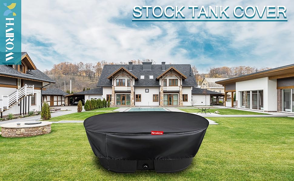 Waterproof Stock Tank Cover for 150 Gallon Stock Tank Oval