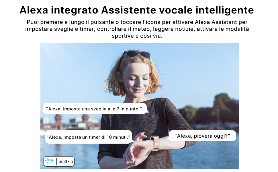 Alexa integrato Assistente vocale intelligente