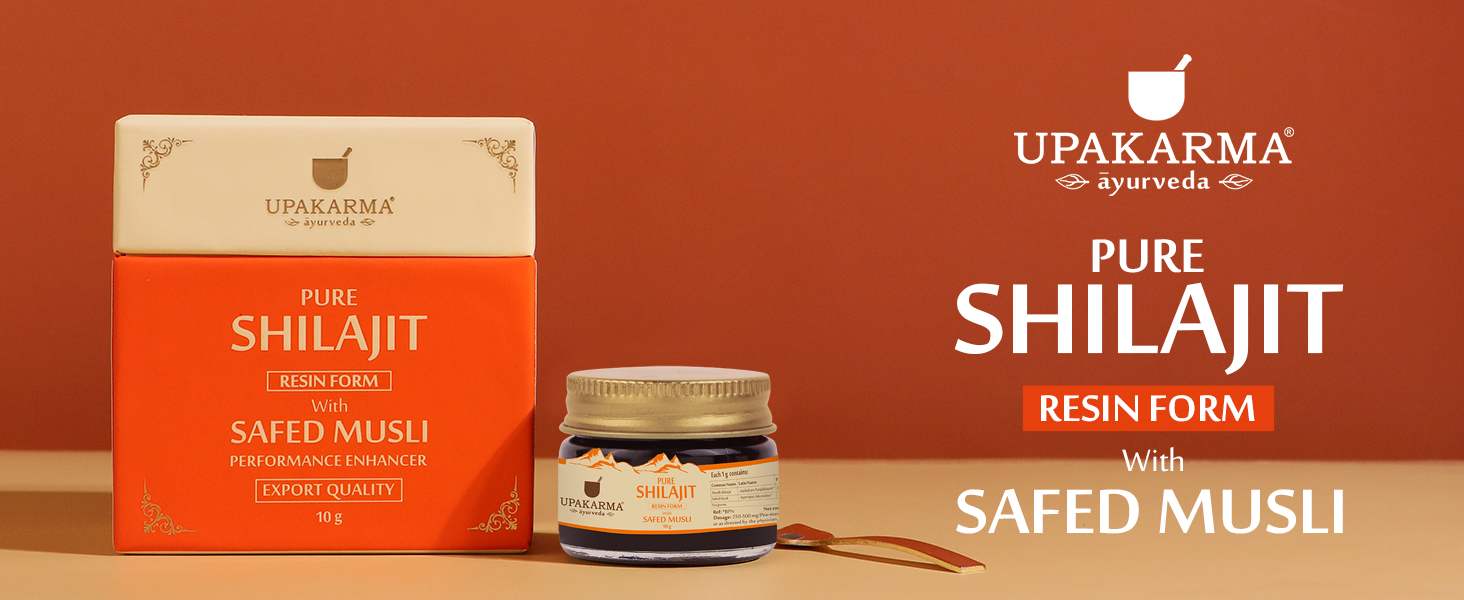 Pure Shilajit Resin with Safed Musli