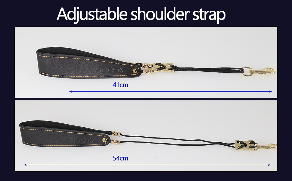 Saxophone Sax Black Neck Strap for Baritone Alto Tenor