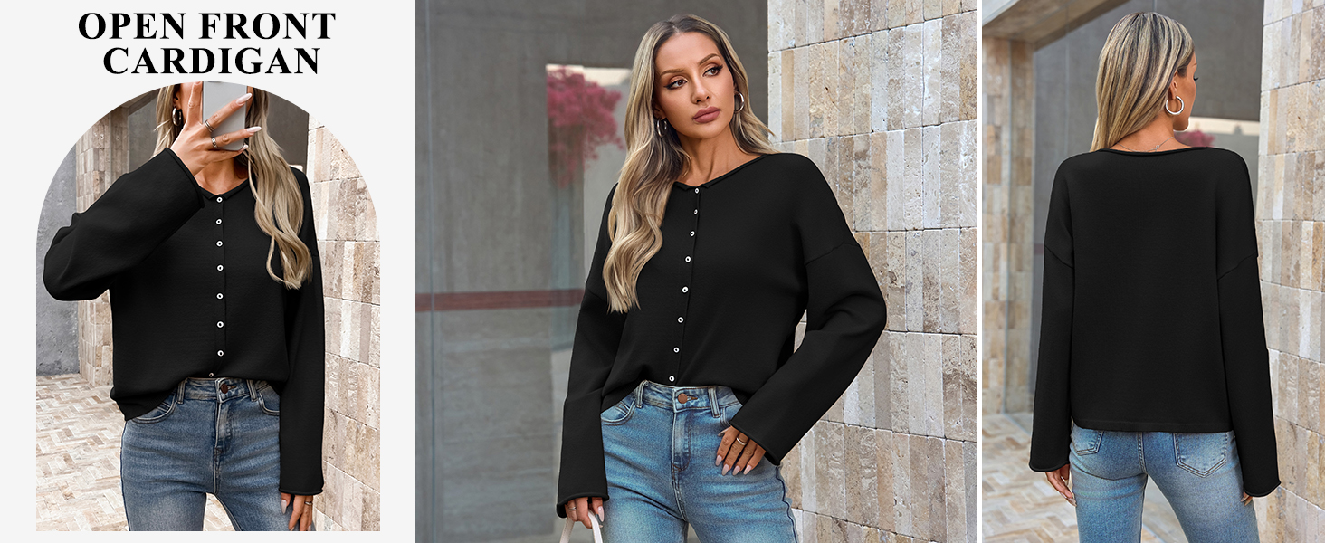 button up sweaters for women