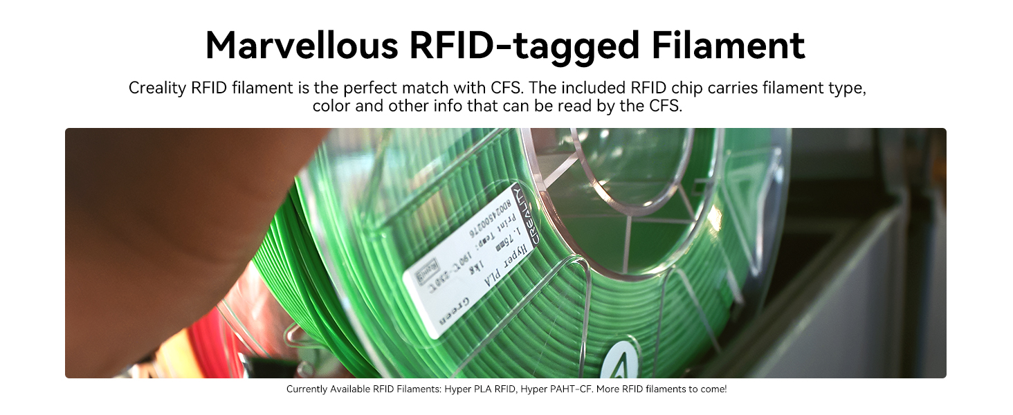 Marvellous RFlD-tagged Filament