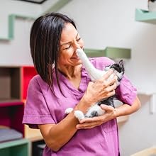 Women with cat