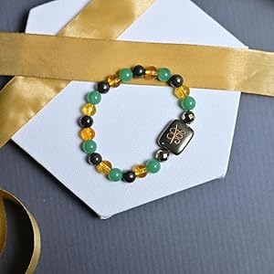 Chakra balancing crystals bracelet