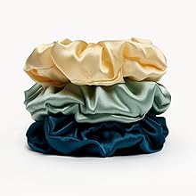 pure silk hair scrunchy