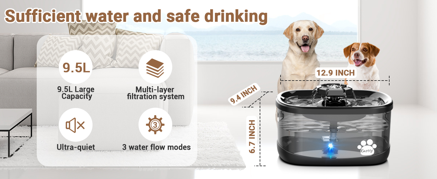 pet water fountain