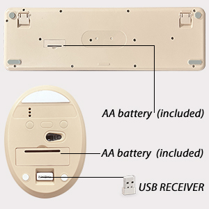 wireless keyboard and mouse