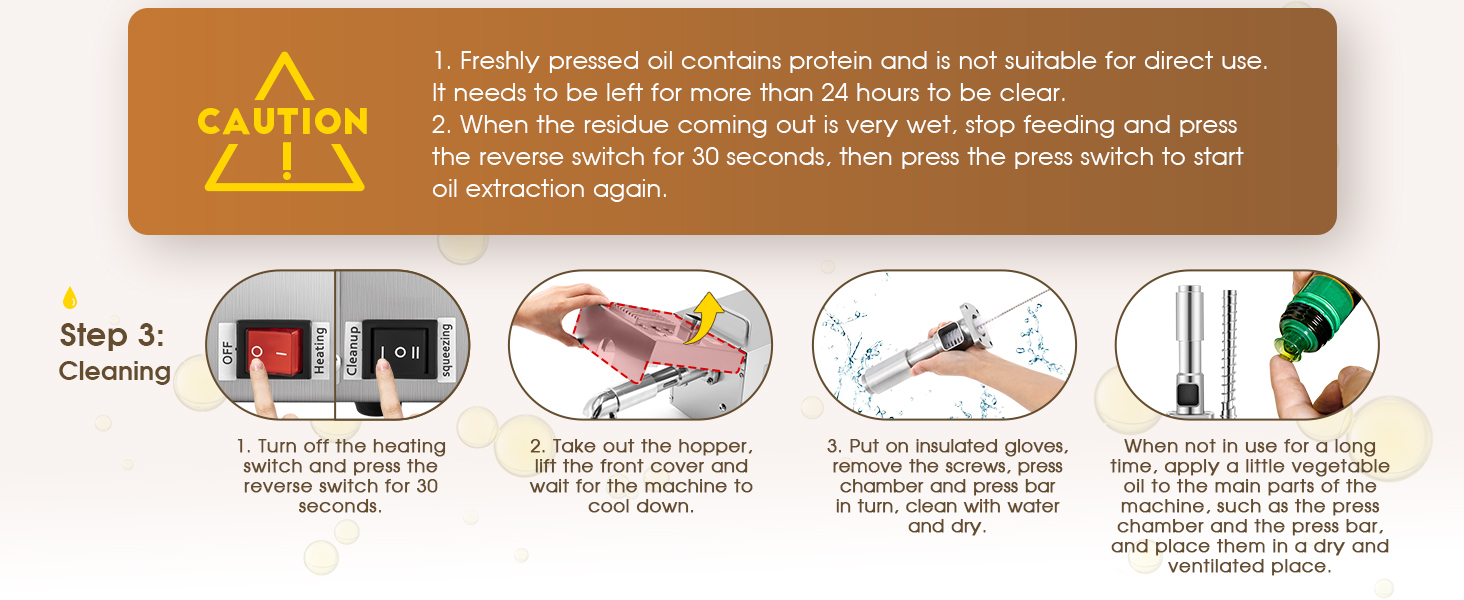 CGOLDENWALL AUTOMATIC OIL PRESS MACHINE