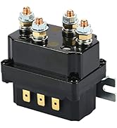 Gtouse 12V 250A Winch Solenoid,Winch Accessories Automotive Relay for AUT UTV 3000-5000lbs Winch