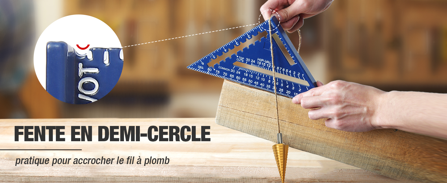 WORKPRO Equerre Menuisier 180 Mm Et Règle D'Angle De Combinaison 150mm, Equerre Combinée Avec Niveau à Bulle En Acier Inoxydable, Ensemble D'Outils D'Equerre Pour Bricolage, Outillage, Menuiserie 10 1