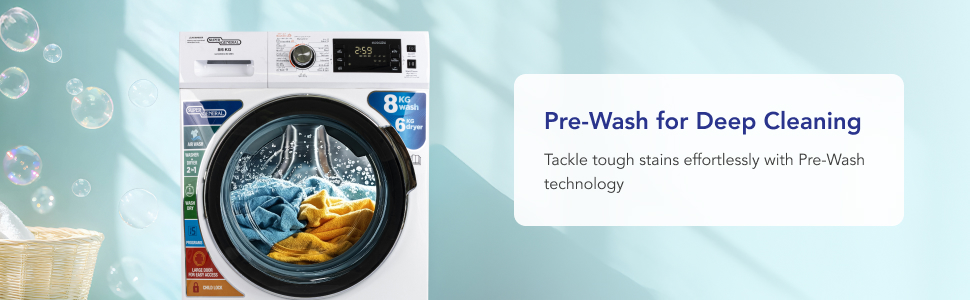 Pre-Wash for Deep Cleaning