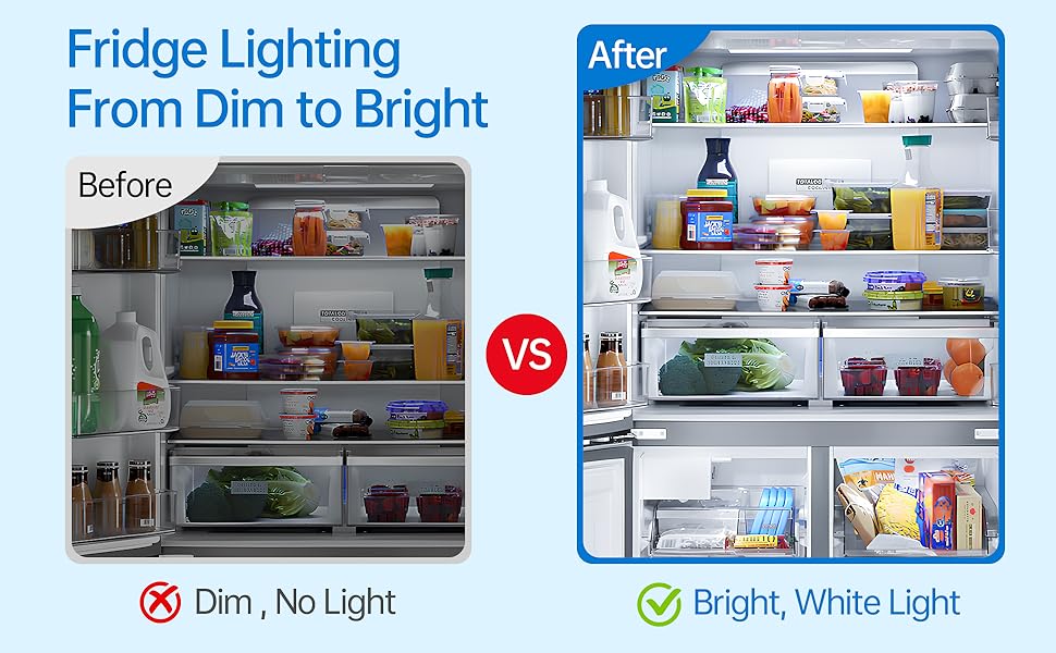 Upgrade to a Brighter Fridge Today!