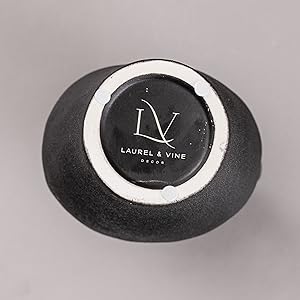 Black modern vase for artificial plants bottom