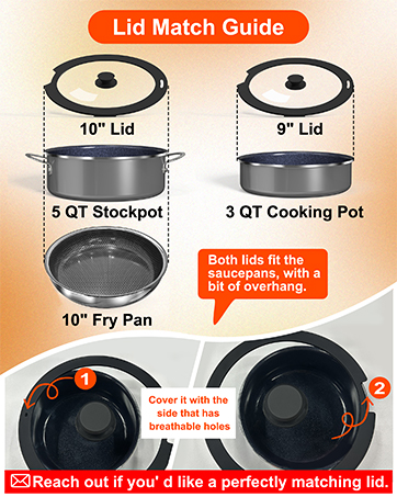 12pc cookware