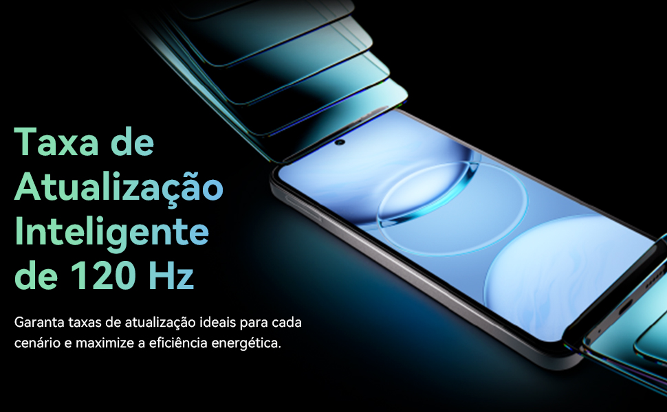 TAXA DE ATUALIZACAO INTELIGENTE DE 120hz