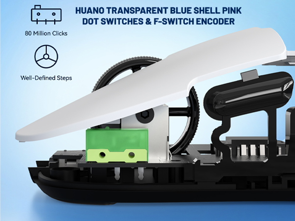 ATTACK SHARK X Ajazz AJ159 Gaming Mouse,2.4G Wireless Gaming
