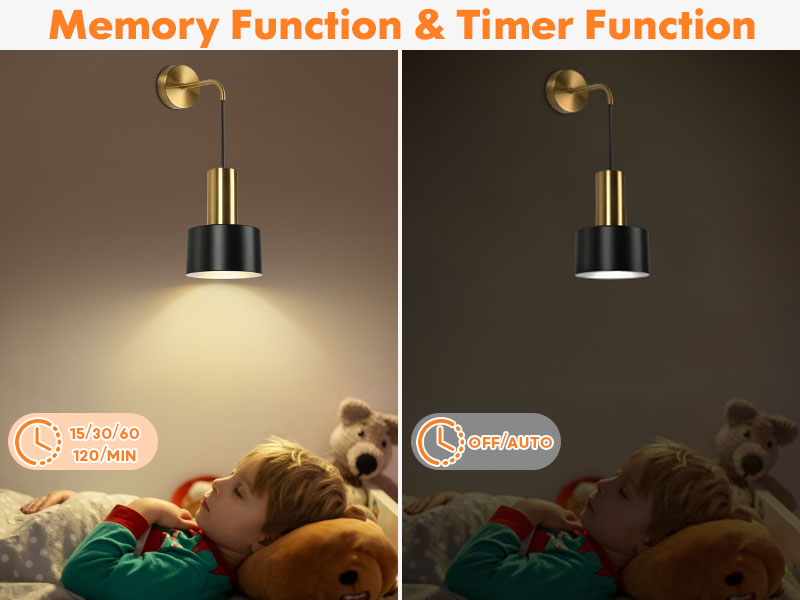 battery wall lights