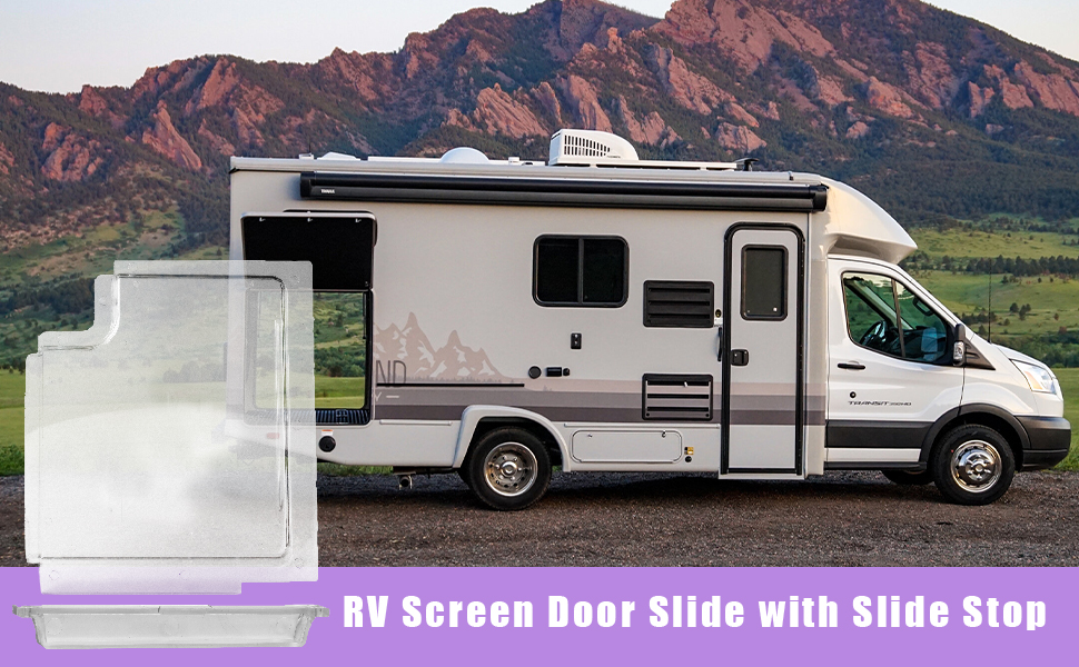 RV Screen Door Slider Panel Clear Plexiglass 470100 and