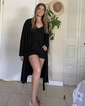 3 piece pajama set for women