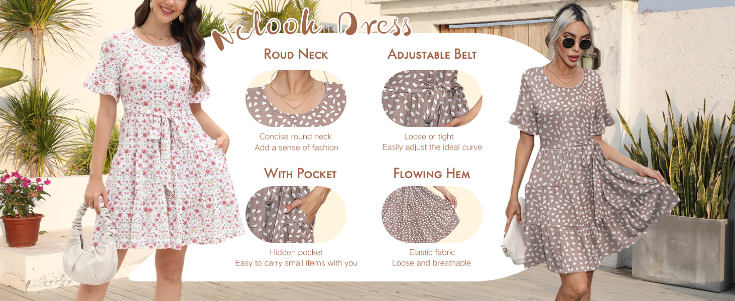 womens summer casual dresses